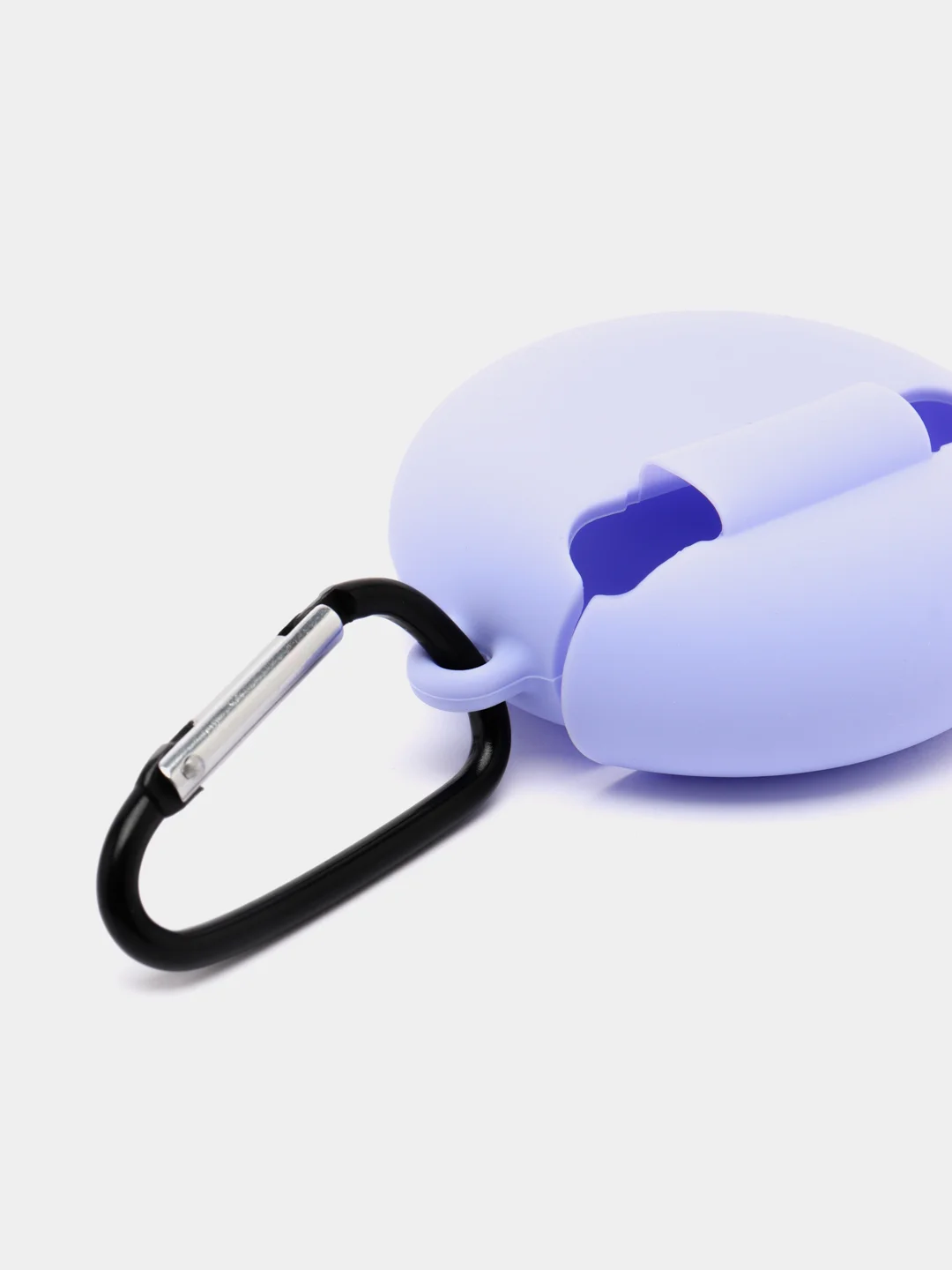 Фиолетовый чехол на Huawei FreeBuds 4 / 4E для беспроводных наушников КАРТОФАН силиконовый матовый