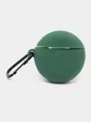 Зеленый чехол на Huawei FreeBuds 4 / 4E для беспроводных наушников КАРТОФАН силиконовый матовый