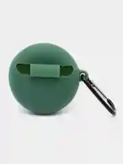Зеленый чехол на Huawei FreeBuds 4 / 4E для беспроводных наушников КАРТОФАН силиконовый матовый