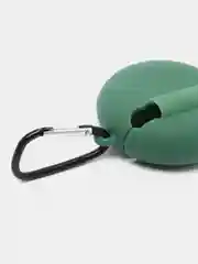 Зеленый чехол на Huawei FreeBuds 4 / 4E для беспроводных наушников КАРТОФАН силиконовый матовый