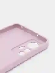 Фиолетовый чехол BROSCORP для Xiaomi 12 Lite матовый силиконовый тонкий, бортик вокруг камер