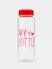 Красный бутылка для воды My Bottle в мешке