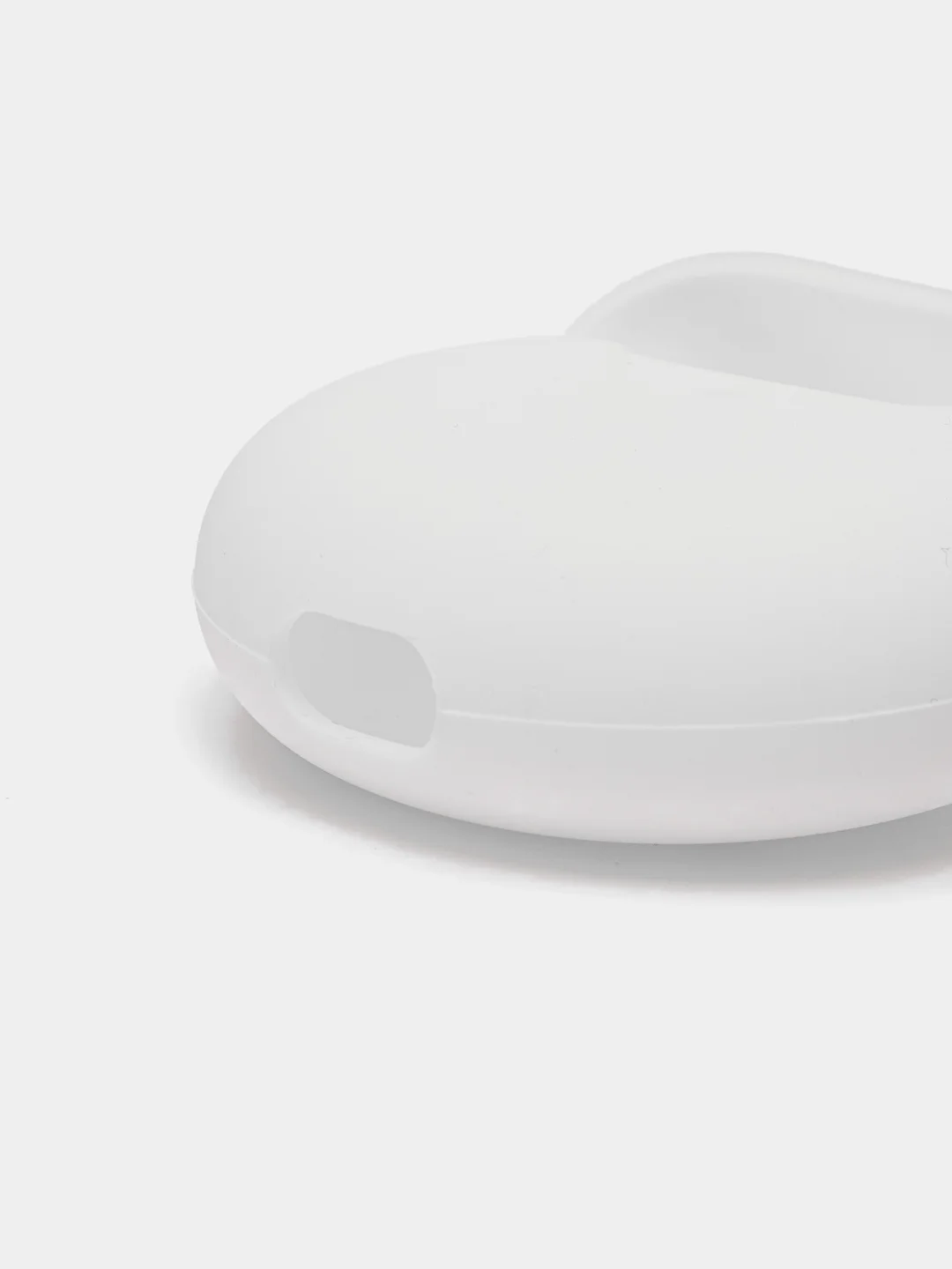 Белый чехол на Huawei FreeBuds 4 / 4E для беспроводных наушников КАРТОФАН силиконовый матовый