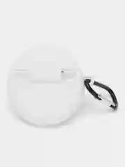 Белый чехол на Huawei FreeBuds 4 / 4E для беспроводных наушников КАРТОФАН силиконовый матовый