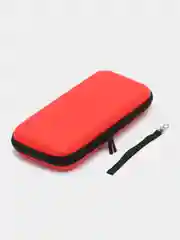 Красный чехол для консоли Nintendo Switch и Nintendo Switch OLED, защитный кейс КАРТОФАН на молнии