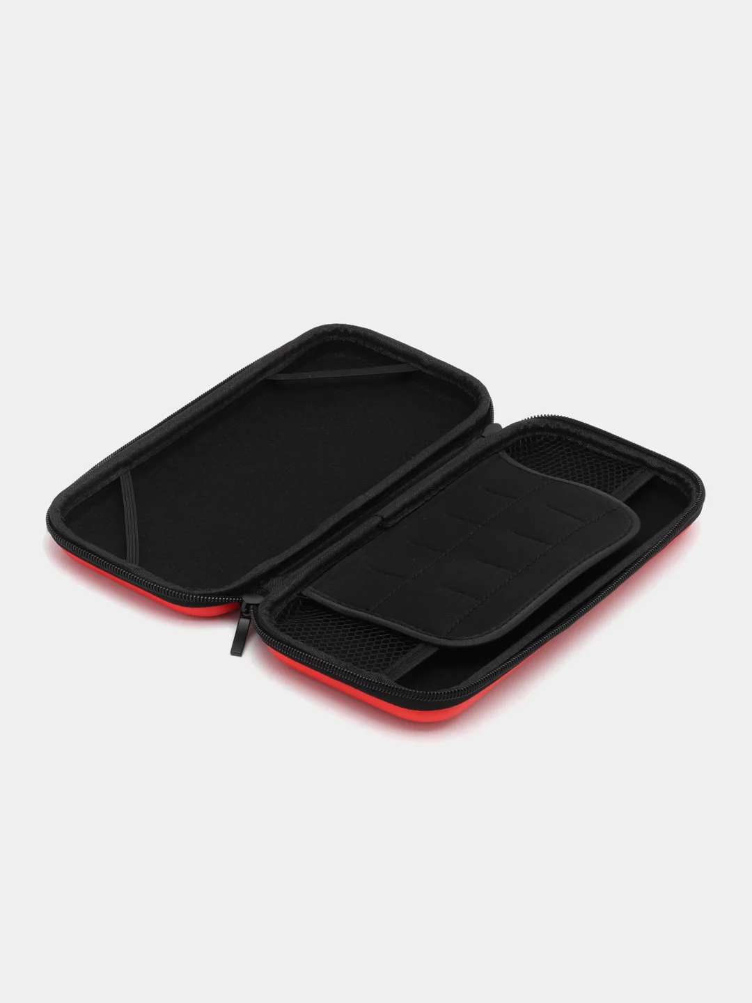 Красный чехол для консоли Nintendo Switch и Nintendo Switch OLED, защитный кейс КАРТОФАН на молнии