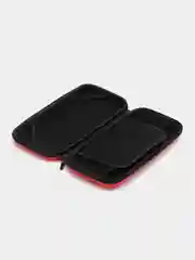 Красный чехол для консоли Nintendo Switch и Nintendo Switch OLED, защитный кейс КАРТОФАН на молнии