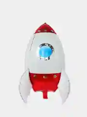 Красный шар воздушный Ракета 4D