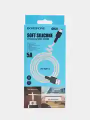 Белый usb Кабель Borofone BX31 для быстрого заряда телефона Android Micro USB/Type-C