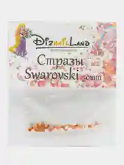 Стразы для маникюра, оранжевые, размер SS3 (1,2 мм), 50 штук, для хобби и творчества