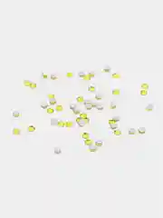 Стразы для маникюра, желтые, размер SS3 (1,2 мм), 50 штук, для хобби и творчества