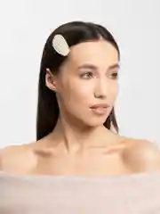 Белый жемчужная заколка для волос