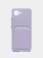 Красный чехол для Realme C30S / REALME C30 / Narzo 50i prime с защитой камеры