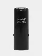 Черный trodat Printy 4612 P2 Диаметр круга 12 мм