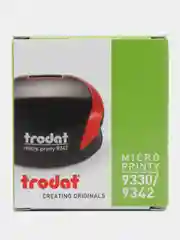 Оранжевый trodat Micro Printy 9342 Полуавтоматическая, карманная оснастка для печати а