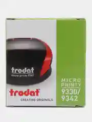 Салатовый trodat Micro Printy 9342 Полуавтоматическая, карманная оснастка для печати а