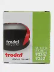 Голубой trodat Micro Printy 9342 Полуавтоматическая, карманная оснастка для печати а