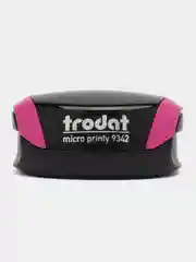 Фуксия trodat Micro Printy 9342 Полуавтоматическая, карманная оснастка для печати а