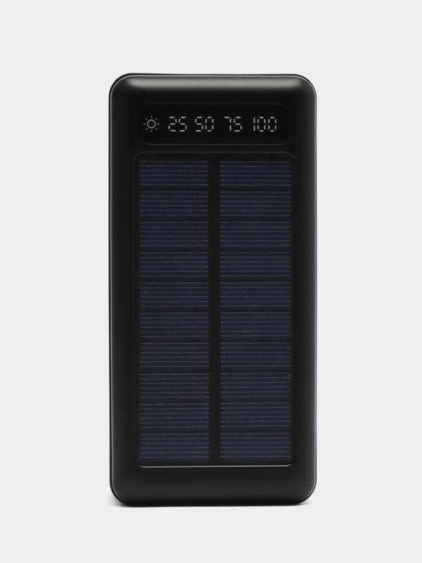 Внешний аккумулятор 50000 mAh, повербанк Power Bank с солнечной батареей