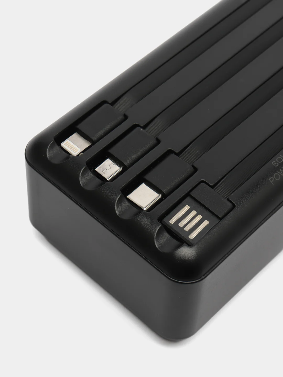Внешний аккумулятор 50000 mAh, повербанк Power Bank с солнечной батареей