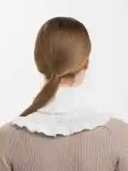 Белый женская зимняя манишка