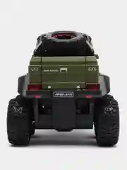 Зелёный хаки металлическая модель машины "Гелендваген 6x6", свет и звук, масштаб 1:20/гелик 6х6