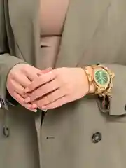 Лайм женский подарочный набор: наручные часы с браслетом