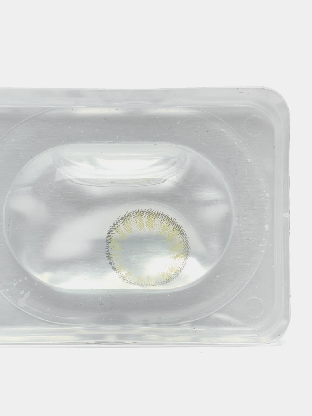 Цветные линзы Glassbal Green 0.00, зеленые, без диоптрий