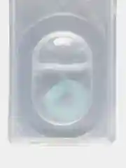 Цветные контактные линзы Maldives Blue, голубые, с диоптриями для зрения, -0,5 до -5