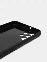 Черный чехол для Samsung Galaxy A32, Самсунг Галакси А32 4G, силиконовый, под карбон