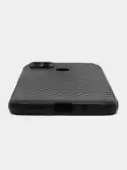 Черный чехол силиконовый для Xiaomi Redmi 9C, Redmi 10A, Сяоми Редми 9С / Редми 10А карбон