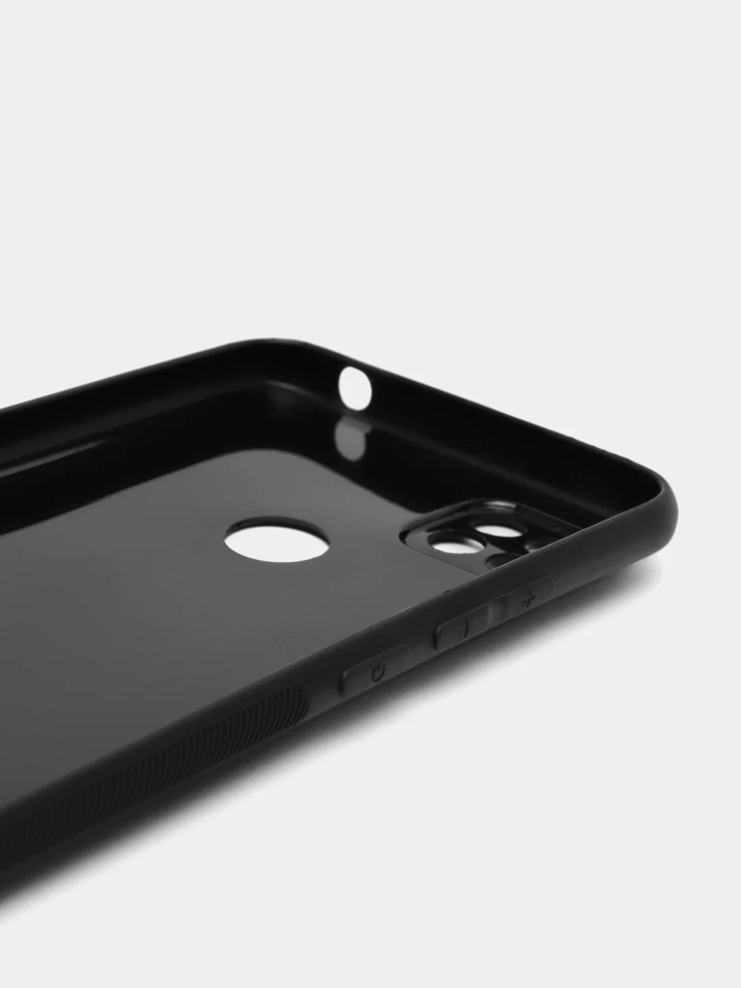 Черный чехол силиконовый для Xiaomi Redmi 9C, Redmi 10A, Сяоми Редми 9С / Редми 10А карбон