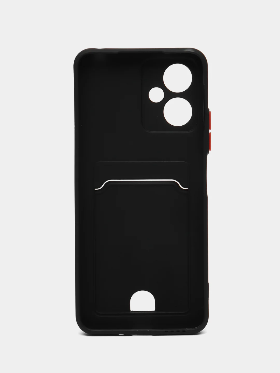 Черный чехол XIAOMI POCO X5 / Redmi NOTE 12 с защитой камеры и карман для пластиковой карты