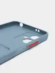 Серый чехол XIAOMI POCO X5 / Redmi NOTE 12 с защитой камеры и карман для пластиковой карты