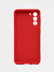 Красный чехол силиконовый для Samsung Galaxy S21, Самсунг Галакси С21