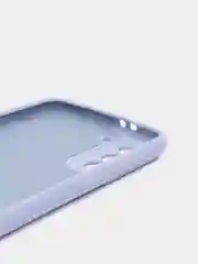Лавандовый чехол силиконовый для Samsung Galaxy S21, Самсунг Галакси С21