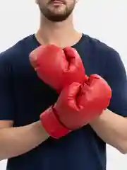 Красный перчатки боксерские "Устюг спорт"
