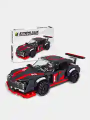 Хром конструктор "Гоночная машина Supercar", с инерционным механизмом