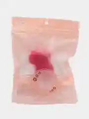 Розовый спонж губка