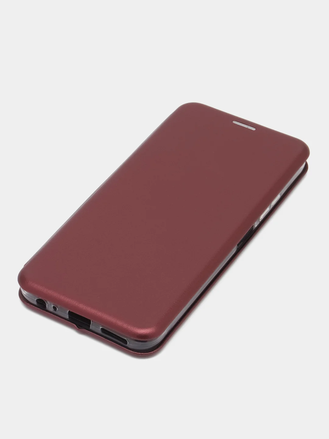 Бордовый чехол книжка TECNO POP 6 PRO