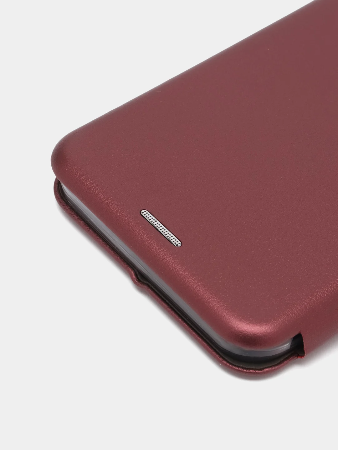 Бордовый чехол книжка TECNO POP 6 PRO