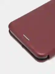 Бордовый чехол книжка TECNO POP 6 PRO
