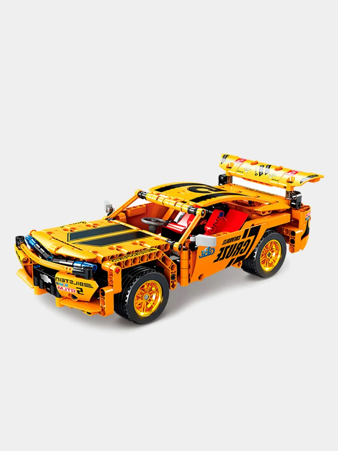 Золотой конструктор "Гоночная машина Supercar", с инерционным механизмом