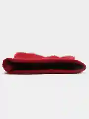 Бордовый манжеты трикотажные, кашкорсе, 1 пара, 9 х 14 см