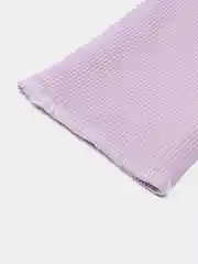Сиреневый манжеты трикотажные, кашкорсе, 1 пара, 9 х 14 см