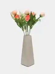Оранжевый искусственные цветы "Камелии"