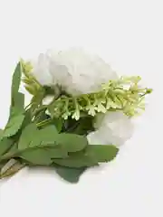 Белый букет "Пионы" искусственные, цветы искусственные, розы, пионы, декор для дома, ритуальные