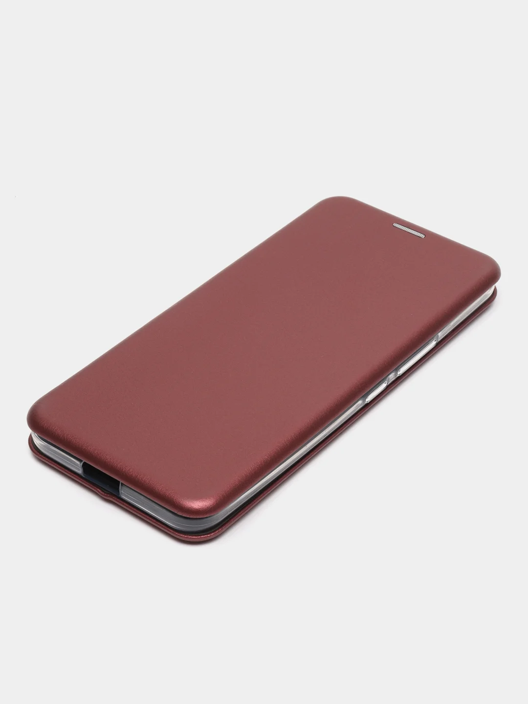 Бордовый чехол книжка ITEL A49