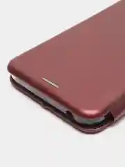 Бордовый чехол книжка ITEL A49