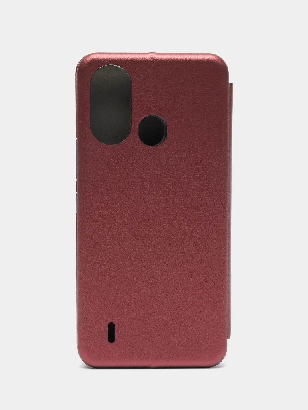 Бордовый чехол книжка ITEL A49